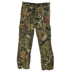 Walls x Mossy Oak Break Up Infinity Camouflage Cargo Pants // Youth L